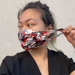 Fashionable Dust Proof Breathable Camouflage Mask